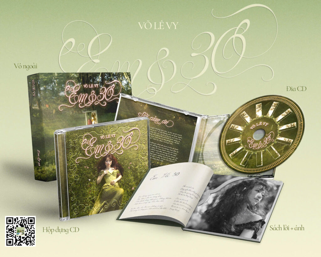 Mở bán ấn phẩm vật lý – Album “Em và 30”