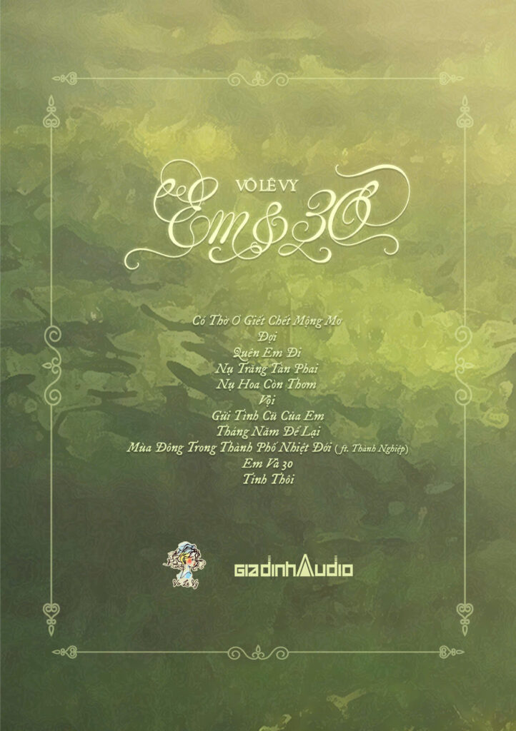 Mở bán ấn phẩm vật lý – Album “Em và 30”