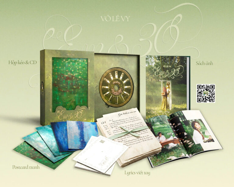 Mở bán ấn phẩm vật lý – Album “Em và 30”